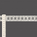 ENTREMEIO CROCHÊ TRAMADO 3cm CRU 30m