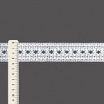ENTREMEIO FLOR 3,6cm BRANCO 30m