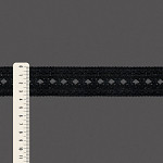ENTREMEIO FLOR 3,6cm PRETO