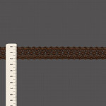 ENTREMEIO ONDULADO FLORENZA 2,2cm CHOCOLATE 30m