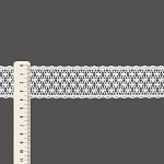 ENTREMEIO ONDULADO FLORENZA 3,9cm SEM BENEFICIAMENTO 30m