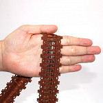 ENTREMEIO PASSAFITA 3,7cm MARROM/BRONZE 30m