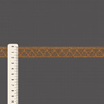 ENTREMEIO RUSTICO 2cm CARAMELO 50m