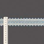 ENTREMEIO X BICO 3,6cm CRU/AZUL CELESTE 30m