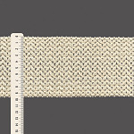 ENTREMEIO X CROCHÊ 9,7cm CHAMPAGNE 30m