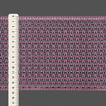 ENTREMEIO ZIG ZAG 14,5cm LILÁS ENVELHECIDO