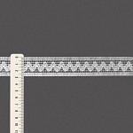 ENTREMEIO ZIG ZAG 2,8cm BRANCO 10m
