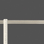 ENTREMEIO ZIG ZAG BRIANA 1,9cm AREIA/CHAMPAGNE 50m