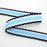 ENTREMEIO ZIG ZAG BRIANA 1,9cm AZUL MARINHO/SEM BENEFICIAMENTO/AZUL BEBÊ 50m