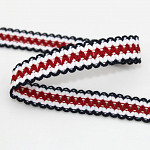 ENTREMEIO ZIG ZAG BRIANA 1,9cm AZUL MARINHO/SEM BENEFICIAMENTO/VERMELHO 50m