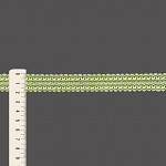 ENTREMEIO ZIG ZAG BRIANA 1,9cm MILITAR ENVELHECIDO 50m