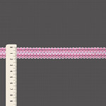 ENTREMEIO ZIG ZAG BRIANA 1,9cm ROSA CLARO/ROSA 50m