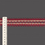 ENTREMEIO ZIG ZAG OLHAL 3,6cm VINHO/ROLEX 30m