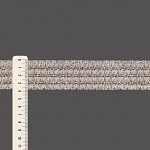 FITA RÍGIDA 3,8cm CRU/MARROM MÉDIO 20m