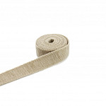 FITA RÍGIDA AVELUDADA REBECA 1,4cm BEGE 20m
