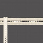 FITA RÍGIDA BOLINHA 3,5cm CRU 50m