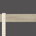 FITA RÍGIDA LISA 3,9cm PALHA 20m