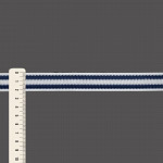 FITA RÍGIDA LISTRADA 2,2cm SEM BENEFICIAMENTO/AZUL 20m