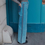 FITA RÍGIDA LISTRADA 2,4cm AZUL ESCURO/BRANCO/VERMELHO 50m