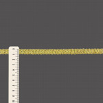 FITA RÍGIDA ZIG ZAG 1cm OURO 100m