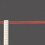 FITA RÍGIDA ZIG ZAG LISTRADO 1,3cm UVA/SALMÃO 50m