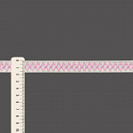 FITA RÍGIDA ZIG ZAG SAFARI 1,7cm CHAMPAGNE /ROSA 50m FITA RÍGIDA ZIG ZAG SAFARI 1,7cm CHAMPAGNE /ROSA 50m