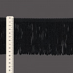 FRANJA 10cm PRETO 10m