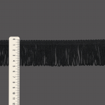 FRANJA 5cm PRETO 10m