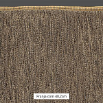 FRANJA CAMADAS LISA 40,2cm CAMURÇA MÉDIO 10m