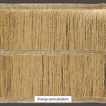 FRANJA ENTREMEIO FINA 64,8cm CAMURÇA 10m