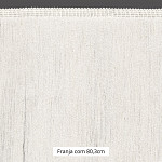 FRANJA ENTREMEIO MÉDIA 80,3cm PÉROLA 10m