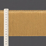 FRANJA ESPESSA LISA 10,8cm BEGE 10m