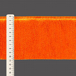 FRANJA ESPESSA LISA 10,8cm LARANJA QUEIMADO 10m