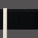 FRANJA ESPESSA LISA 10,8cm PRETO 10m