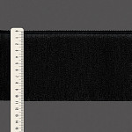 FRANJA ESPESSA LISA 10,8cm PRETO 10m