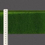 FRANJA ESPESSA LISA 10,8cm VERDE MUSGO 10m
