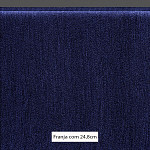 FRANJA ESPESSA LISA 24,8cm AZUL 10m