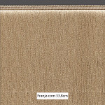 FRANJA ESPESSA LISA 33,8cm AREIA ESCURO 10m