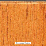 FRANJA ESPESSA LISA 39,8cm BEGE/COBRE 10m