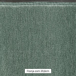 FRANJA ESPESSA LISA 39,8cm VERDE ACINZENTADO 10m