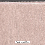 FRANJA ESPESSA LISA 49,8cm ROSA 10m