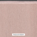 FRANJA ESPESSA LISA 64,8cm ROSA CLARO 10m