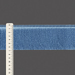 FRANJA ESPESSA LISA 6,8cm AZUL 10m
