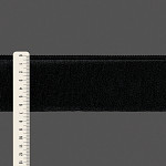 FRANJA ESPESSA LISA 6,8cm PRETO