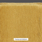 FRANJA ESPESSA LISA 84,8cm CAMURÇA EXUBERANTE 10m