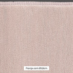 FRANJA ESPESSA LISA 89,8cm ROSA 10m