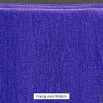 FRANJA ESPESSA LISA 99,8cm LILÁS ESCURO 10m