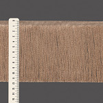 FRANJA FINA LISA 11,8cm CAMURÇA MÉDIO 10m