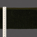 FRANJA FINA LISA 11,8cm VERDE MUSGO 10m