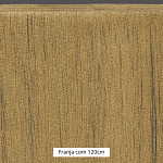  FRANJA FINA LISA 120cm BEGE 10m